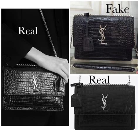 real ysl bag vs fake|authentic YSL dust bag.